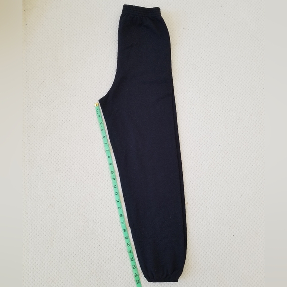 Pre-owned Hanes ecosmart blk. sweatpant. Size YL (14-16). 31"L - Picture 6 of 8